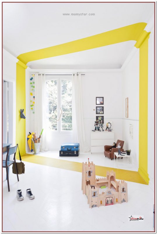 صور غرف باللون الأصفر للاطفال 2023