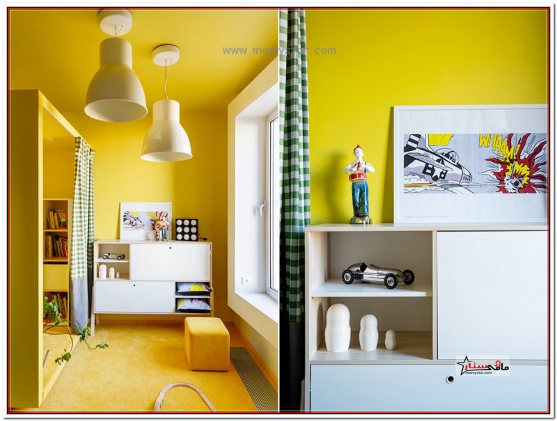 Yellow children's rooms 2022