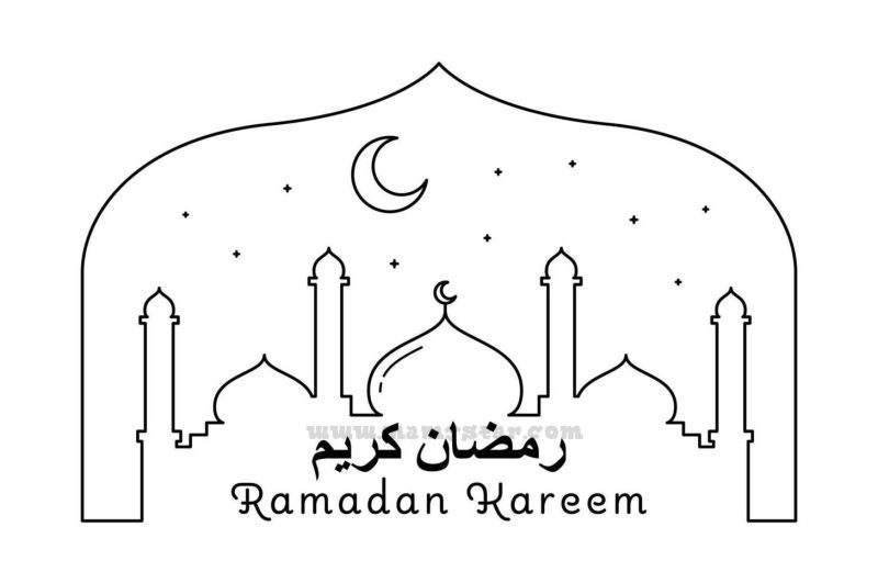 ramadan colouring sheets