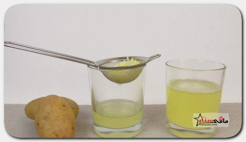 وصفة عصير البطاطس للشعر