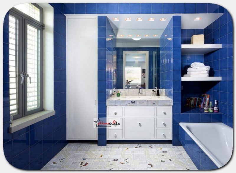 blue bathroom ideas