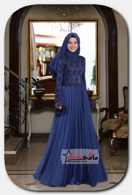 فستان سواريه محجبات 2021 