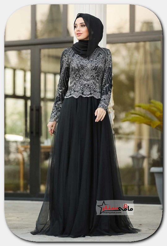 black long sleeve dress 2021