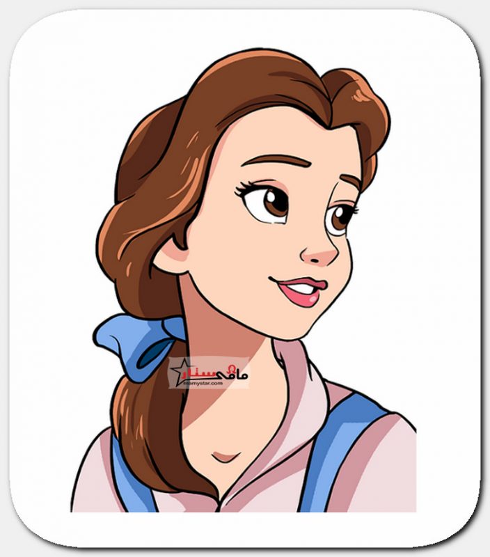 how to draw belle from beauty and the beast