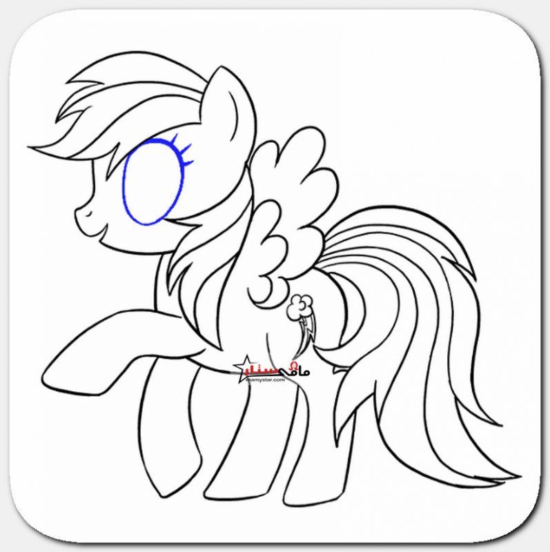how to draw my little pony easy