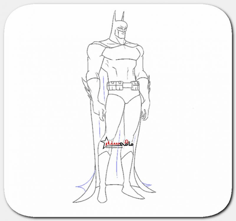 how to draw batman for kids