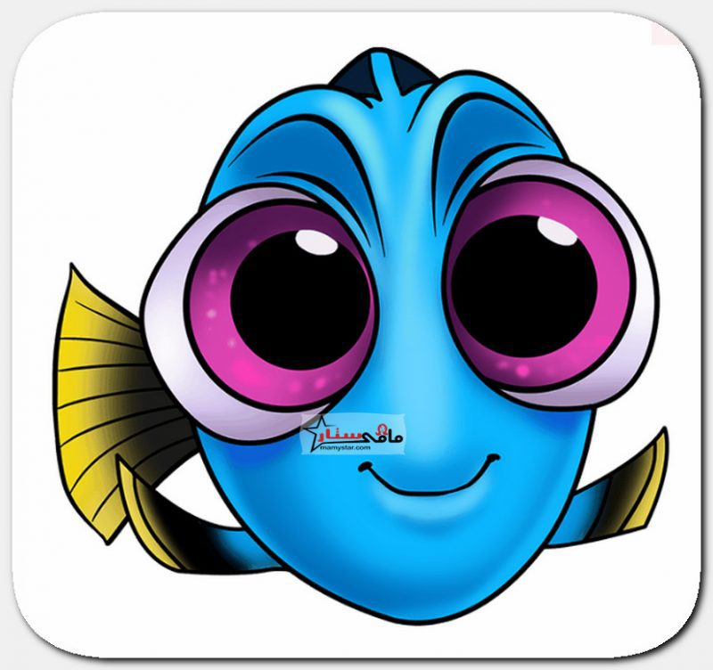 How to draw baby dory from finding dory