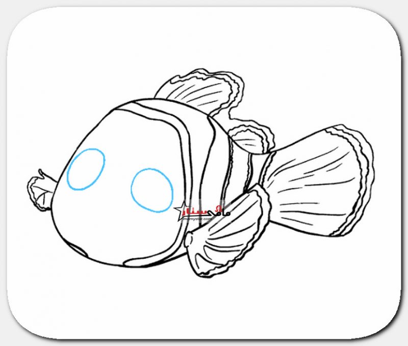 how to draw nemo from finding nemo
