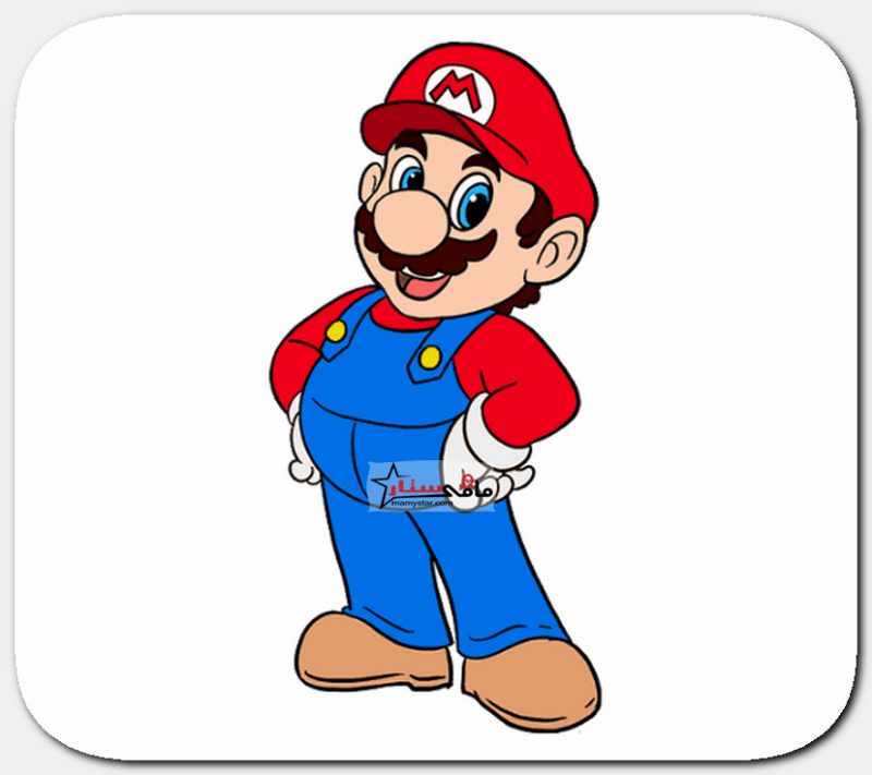 How to draw super mario