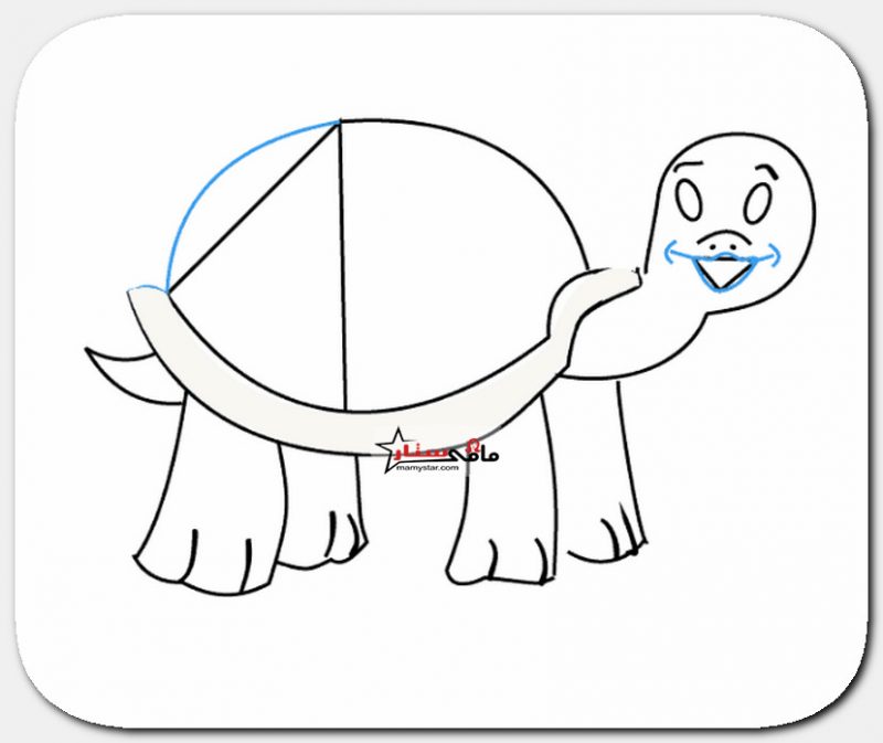 how to draw a turtle  