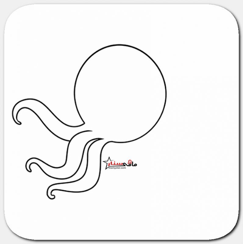 how to draw an octopus easy