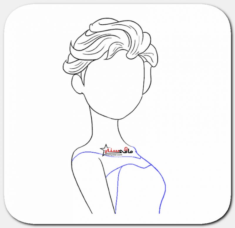 how to draw elsa easy
