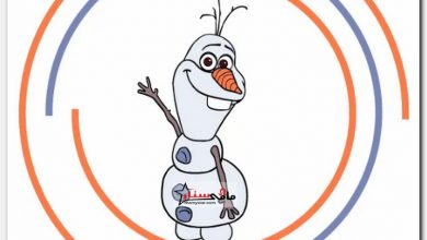 how to draw olaf from frozen