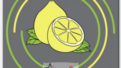 كيفية رسم الليمون خطوة بخطوة