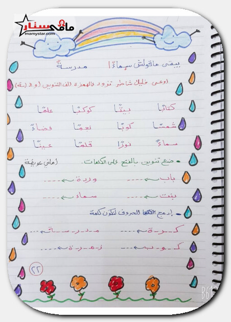 خطوات تأسيس الطفل في اللغة العربية
