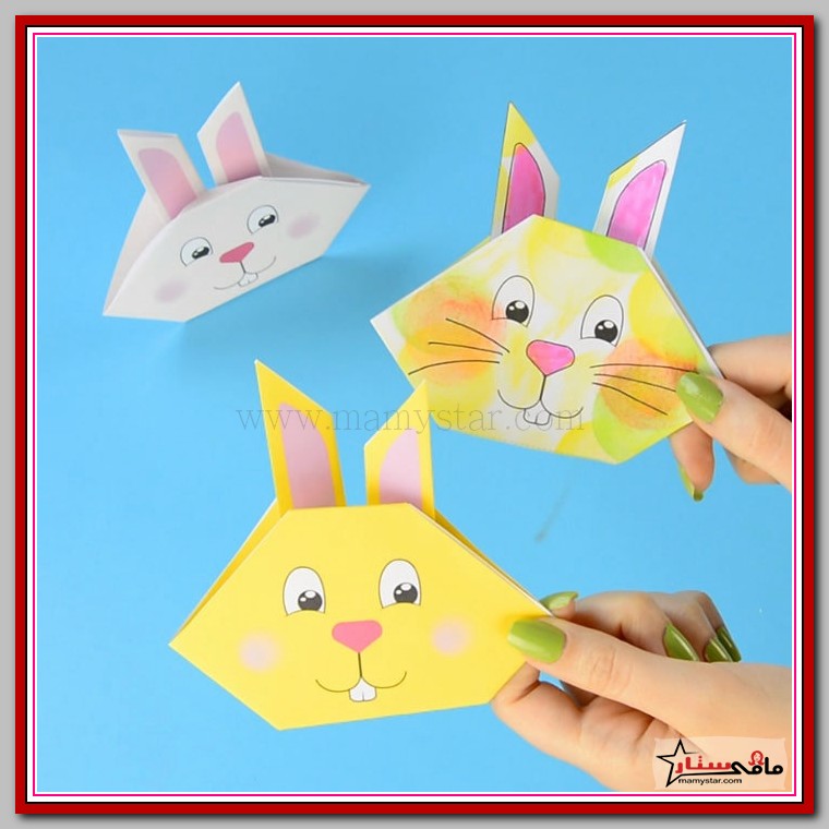 how to make a simple origami rabbit