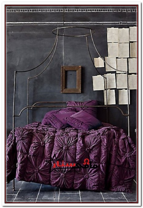 dark purple bedroom 2022