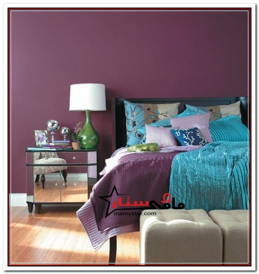 dark purple bedroom 2023