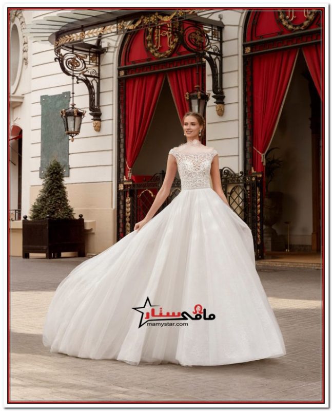 Fluffy French Wedding Dresses 2024