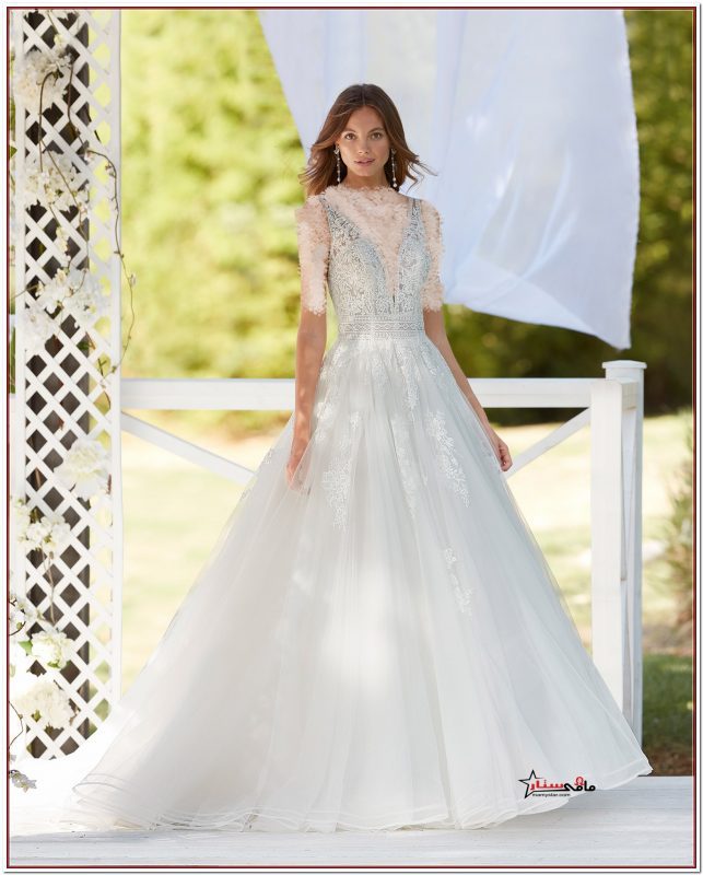 بالصور اجمل فستان زفاف 2022