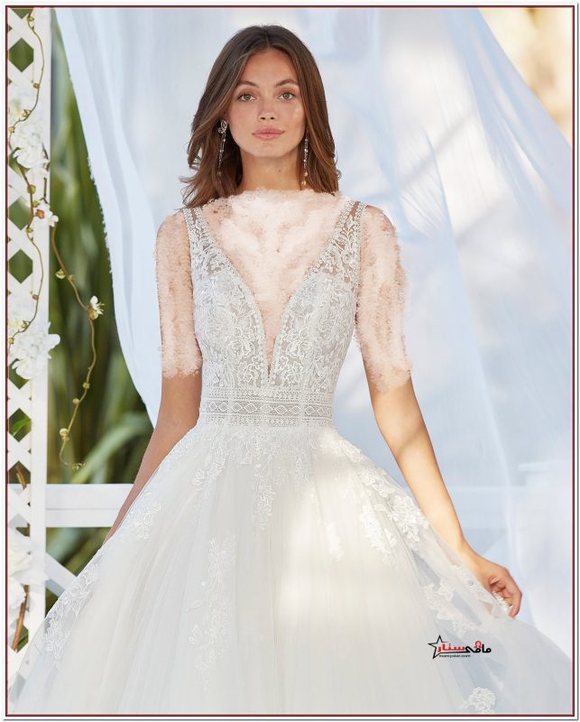 بالصور اجمل فستان زفاف 2023