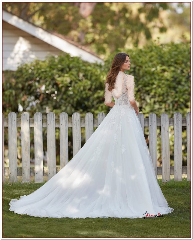بالصور اجمل فستان زفاف 2024