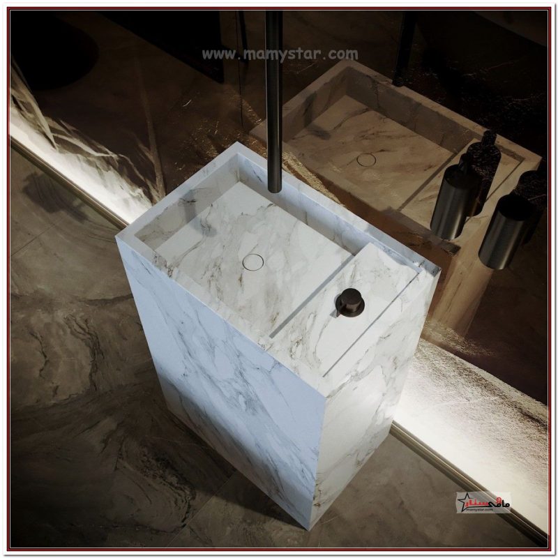 concrete sink vanity