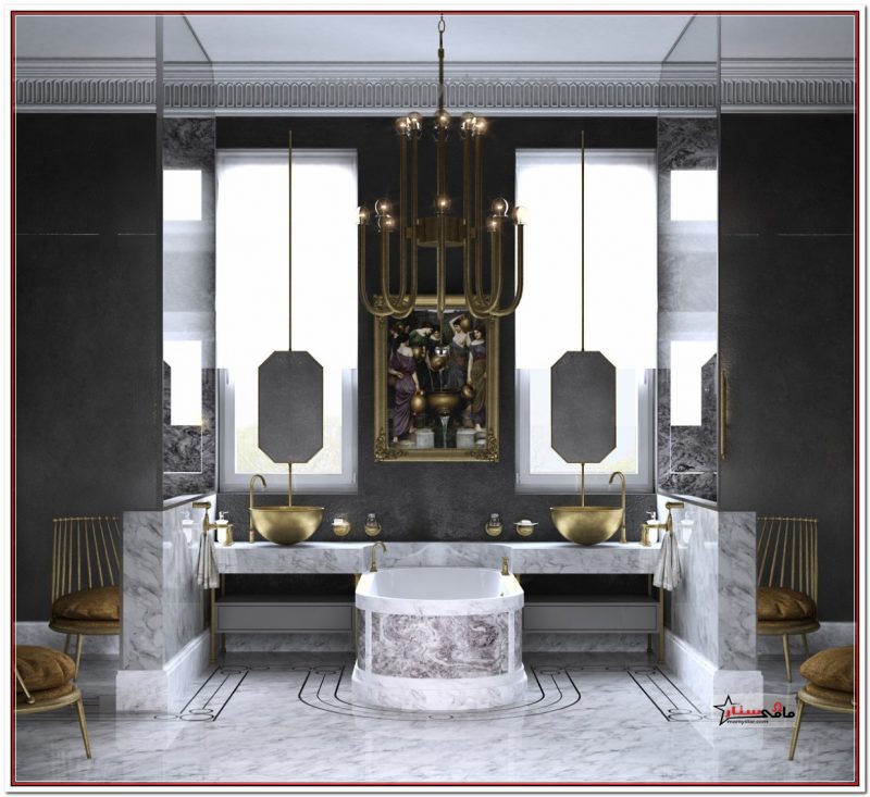 luxury modern bathroom