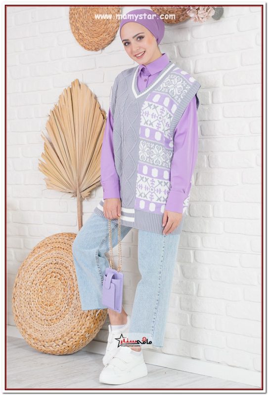 Turkish knitted veiled tunics 2022