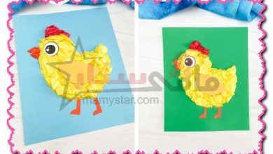 how to make a chick tissue paper