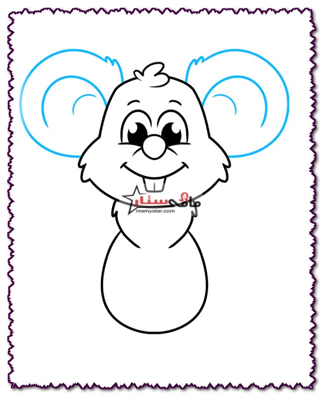 how-to-draw-a-cute-cartoon-mouse
