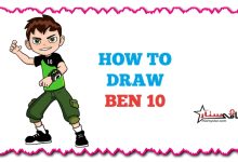 how to draw ben 10