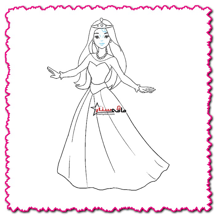 How to Draw a Princess Drawing Tutorial