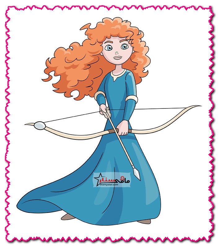 How to Draw Merida Disney Princess