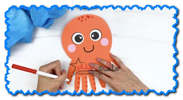 how to make an octopus with paper