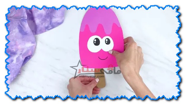 how to make an ice cream craft for kids