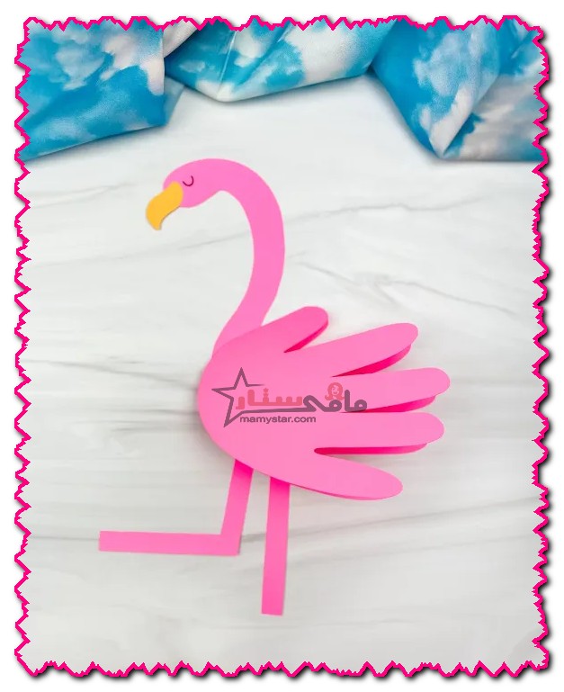how to make a flamingo card 