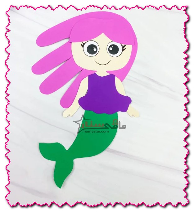 how to make a mermaid craft