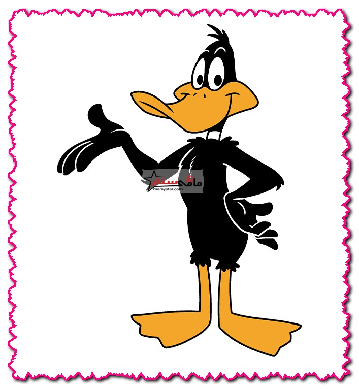 daffy duck coloring page
