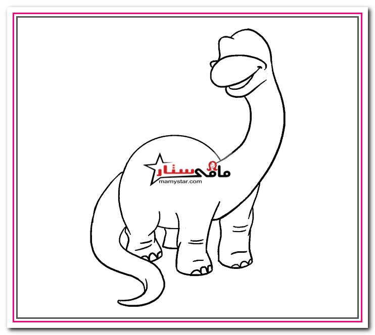 dinosaur easy drawing