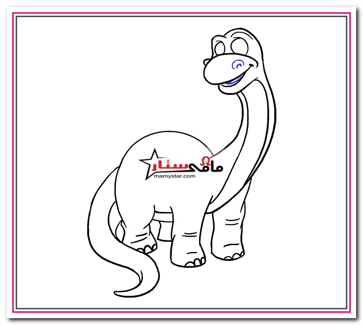 how to draw dinosaur