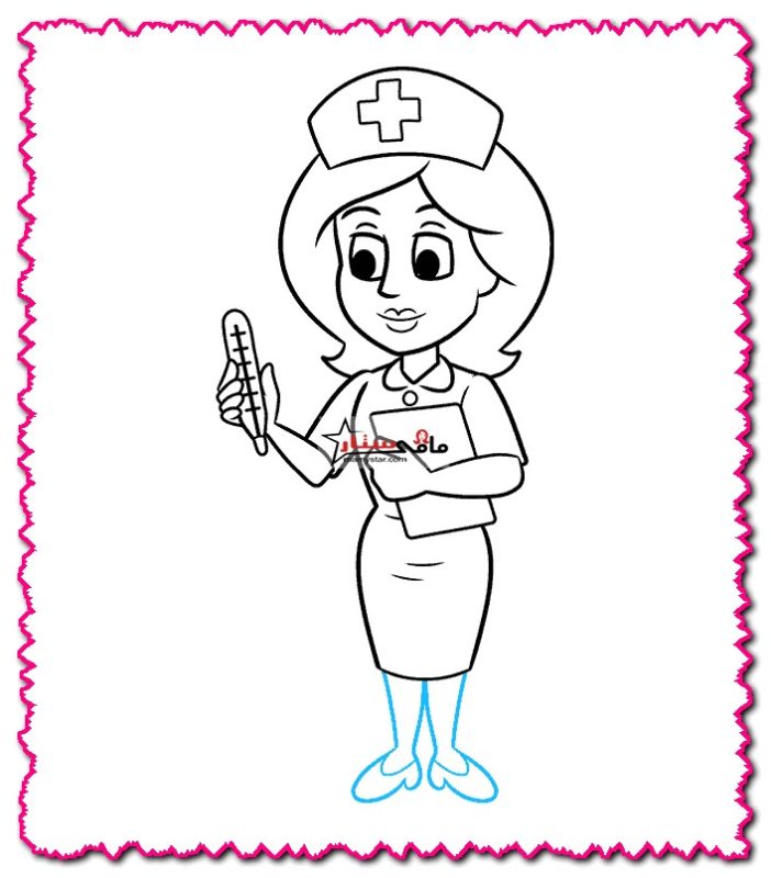 nurse drawing for kids