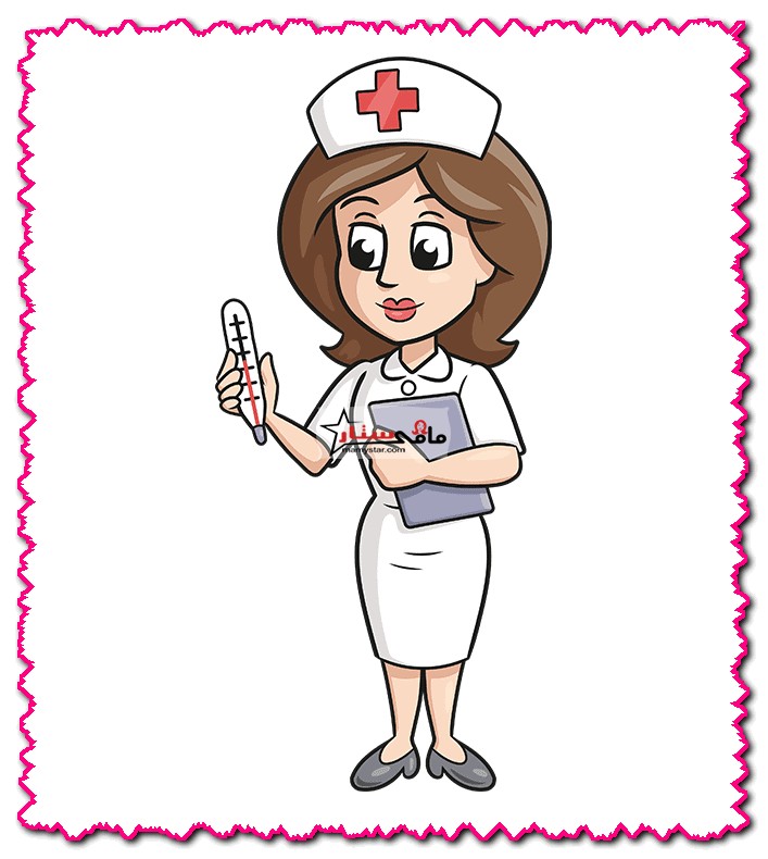 nurse drawing with color
