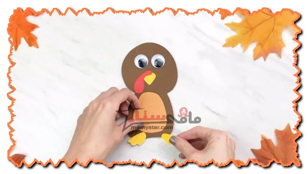 how to make a turkey craft with hands