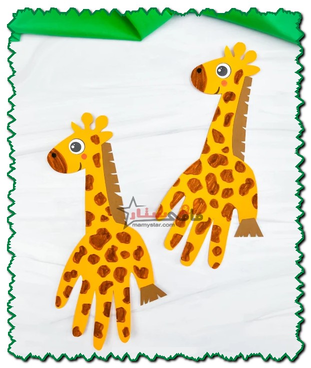 easy giraffe craft