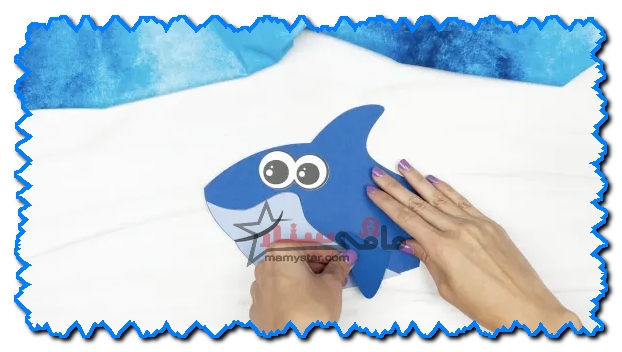 how to make a shark craft