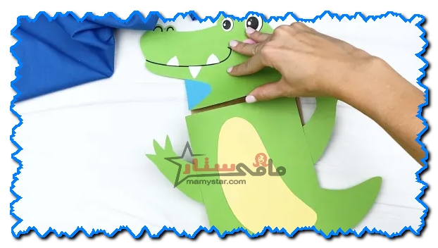 alligator paper craft