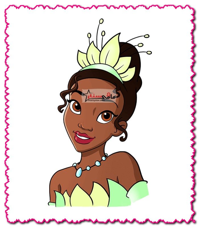 how to draw tiana from the princess and the frog
