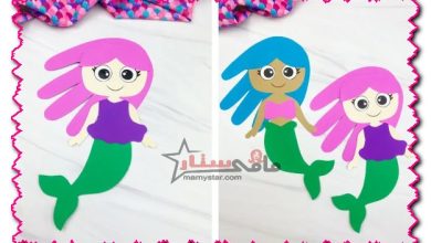 how to make a mermaid craft