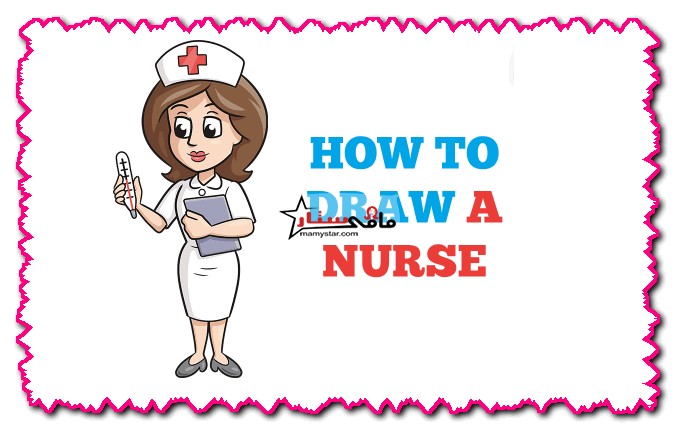 how to draw a nurse